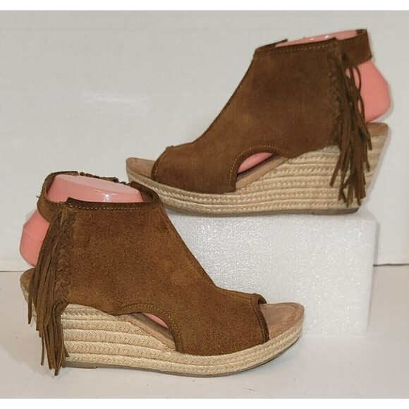 Minnetonka Suede Wedges - Size 9 - Picture 2 of 10